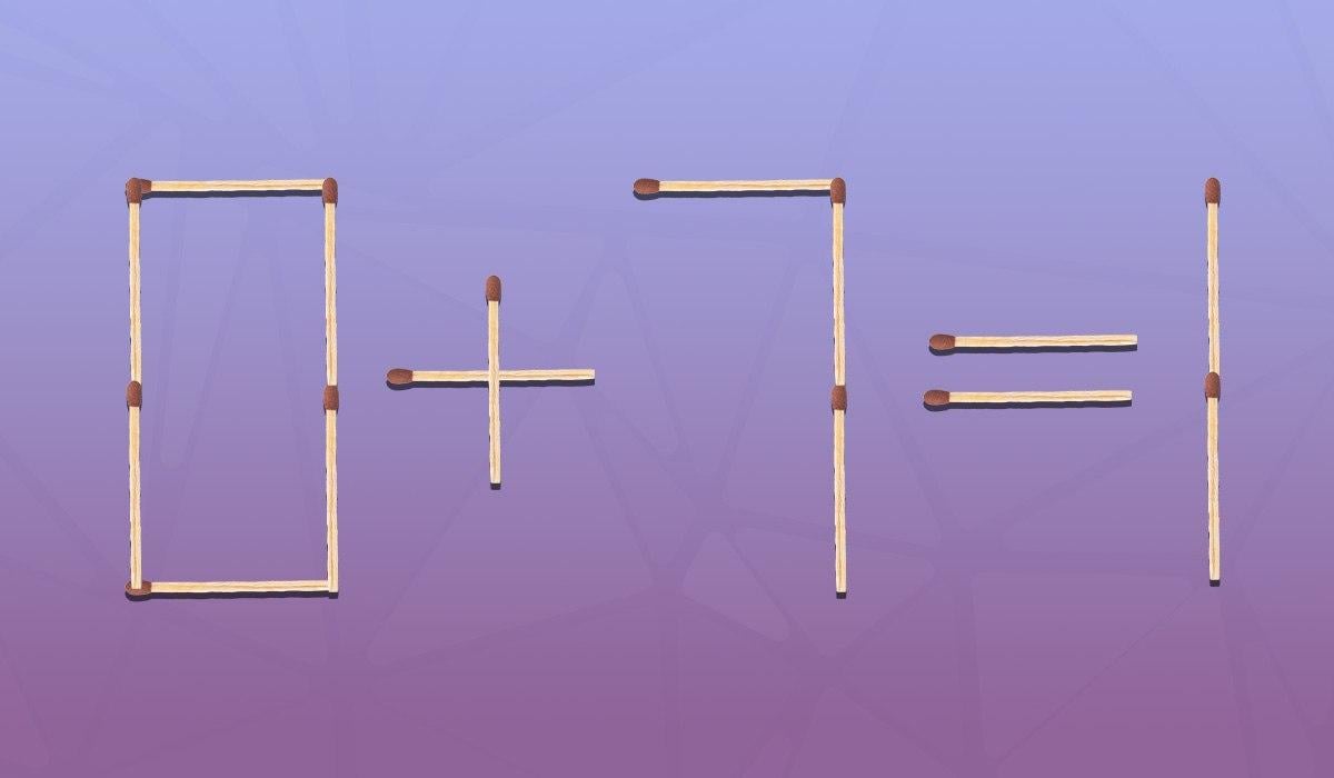 Трябва да преместите едно мачле, за да направите равенството правилно: бърз тест за интелигентност