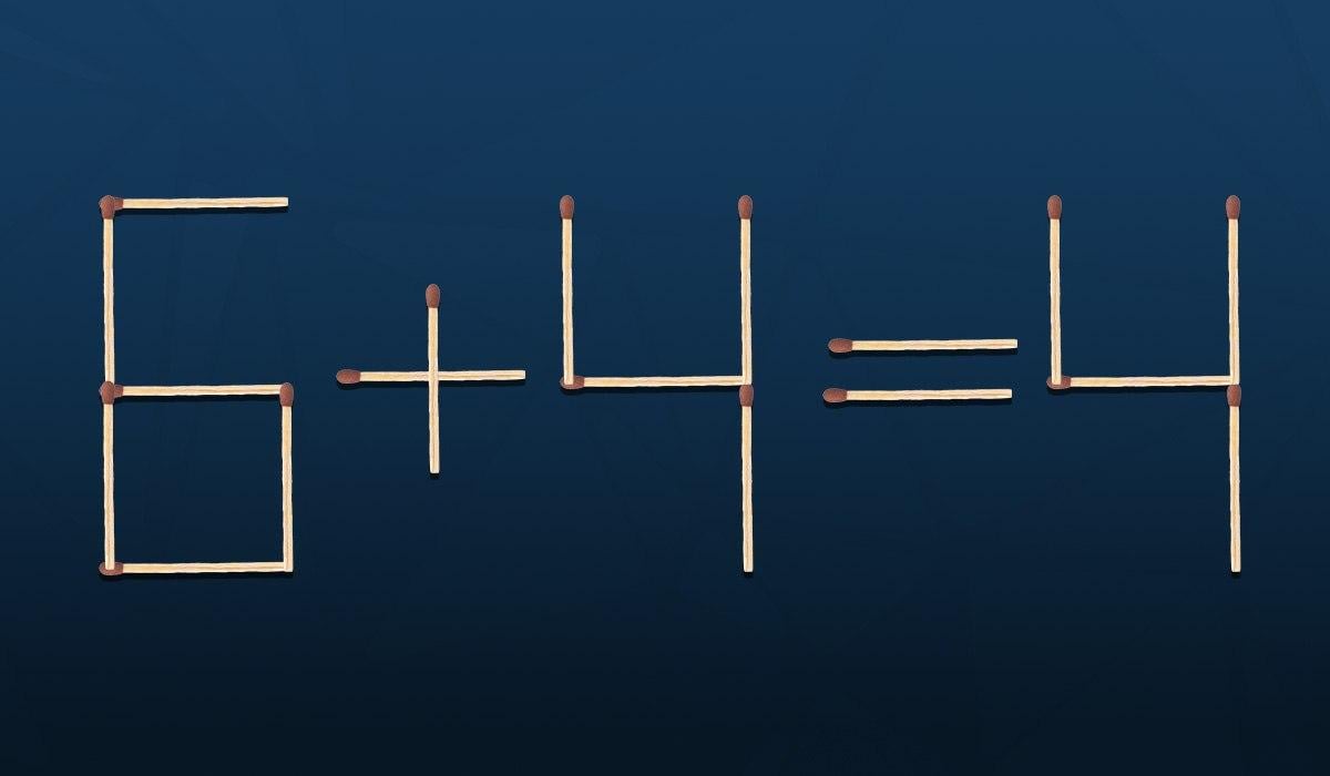 Кое от съчетанията трябва да бъде преместено, за да стане равенството вярно: предизвикателен пъзел