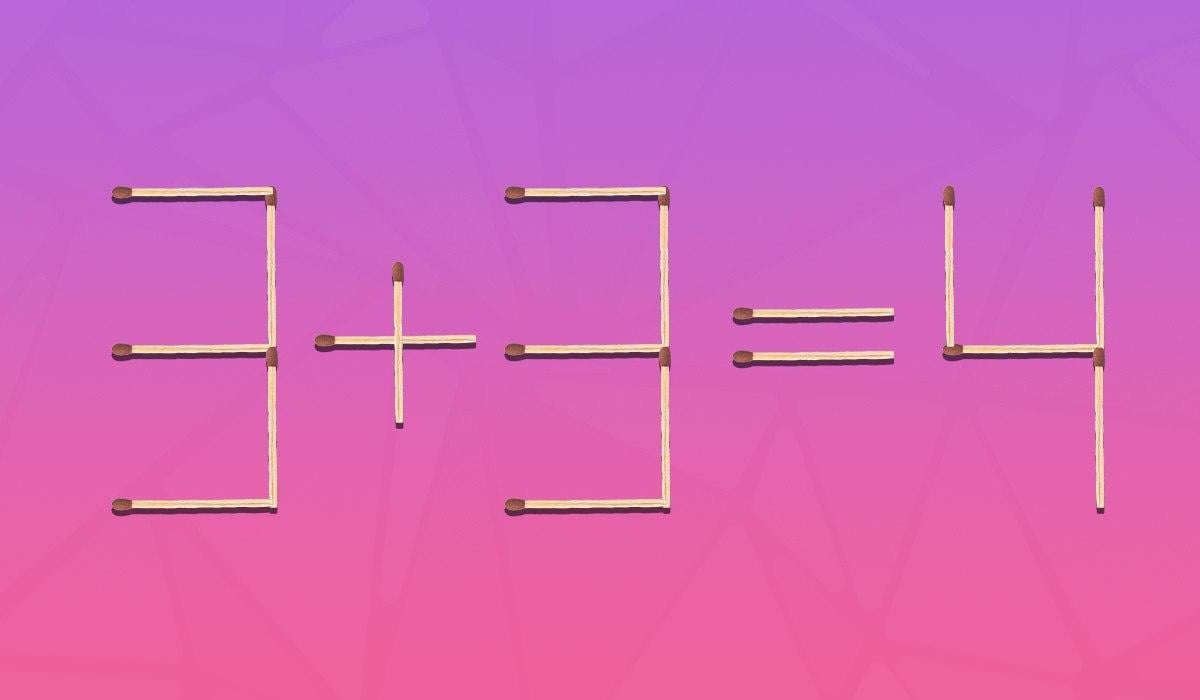 Кои две мачлета трябва да се преместят, за да се поправи грешка: бърз тест за интелигентност