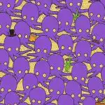 Пъзел за гении: само малцина ще открият риба сред октоподи