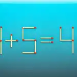 Трябва да плъзнете 2 съвпадения и равенството става правилно: бърз